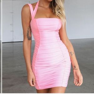 Pink dress